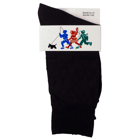 Vittorio Farina Boy's Ribbed Shear Nylon Anklet Dress Socks - Black - Boyswear - Vittorio Farina