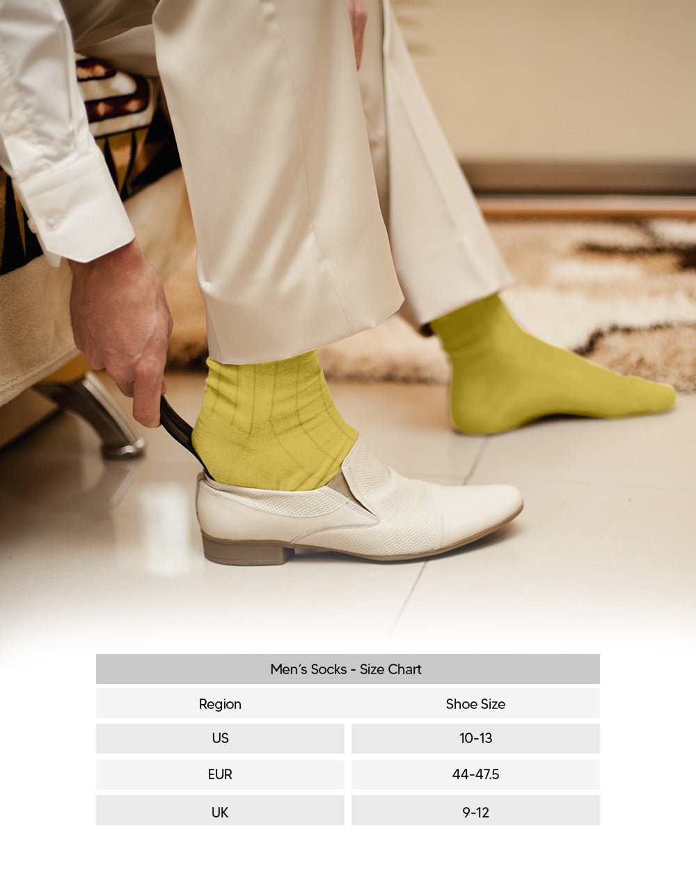 Vittorio Farina Men's Ribbed Shear Nylon Anklet Dress Socks - White - Socks - Vittorio Farina