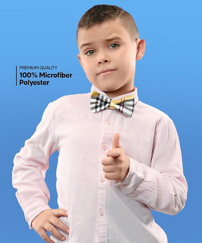Vittorio Farina Boy's Design Satin Bow Tie Vittorio Farina