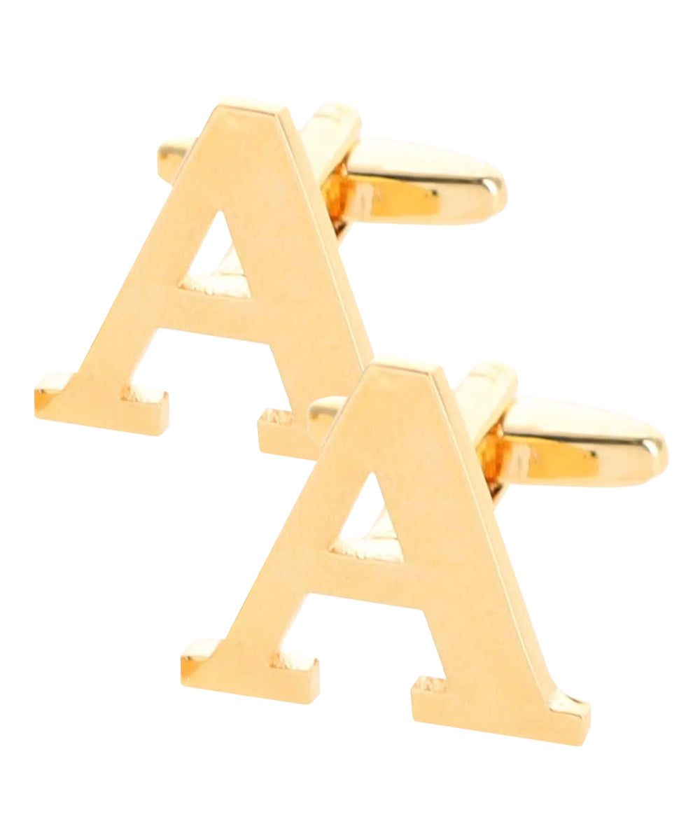 Vittorio Vico Plain Initial Cufflinks in Gift Box Vittorio Vico
