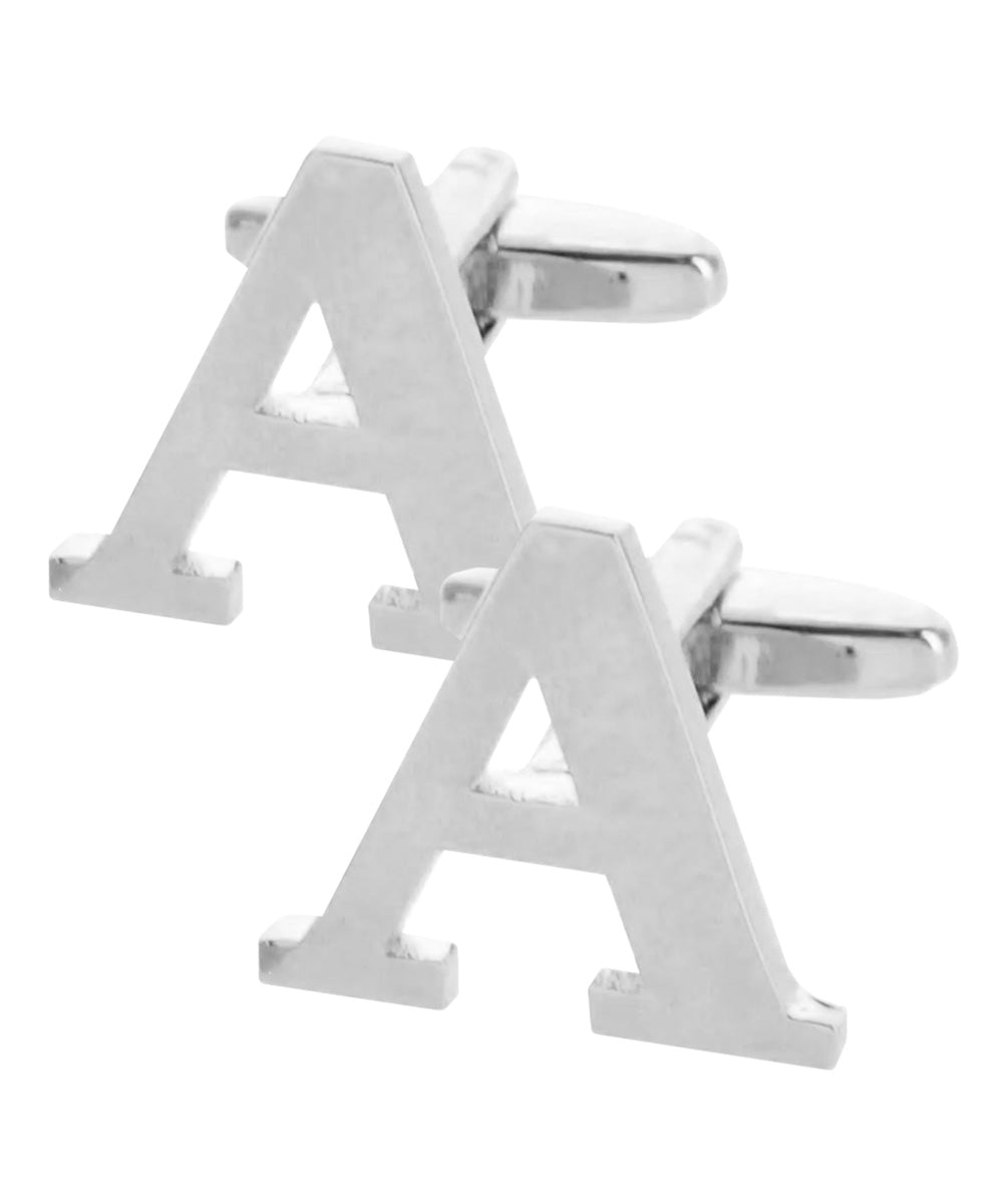 Vittorio Vico Plain Initial Cufflinks in Gift Box Vittorio Vico