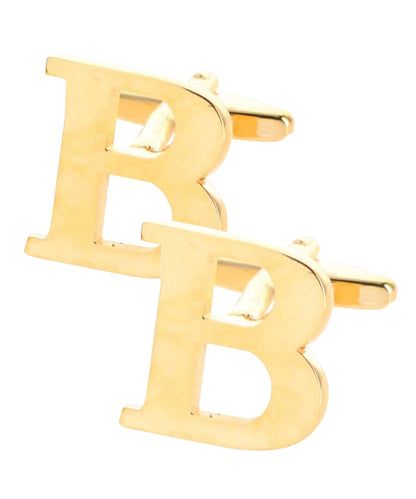 Vittorio Vico Plain Initial Cufflinks in Gift Box Vittorio Vico