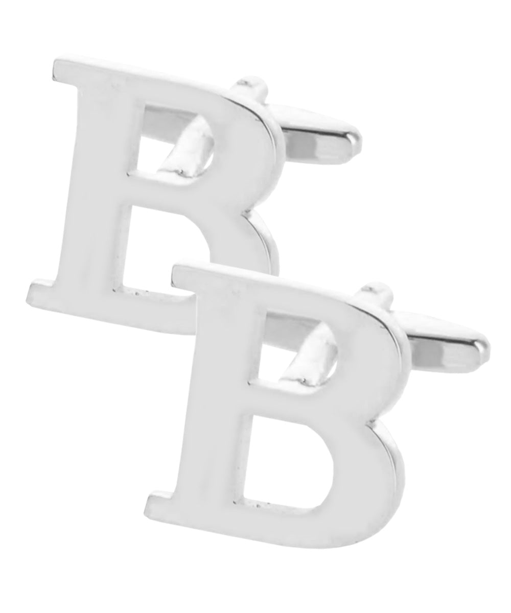Vittorio Vico Plain Initial Cufflinks in Gift Box Vittorio Vico