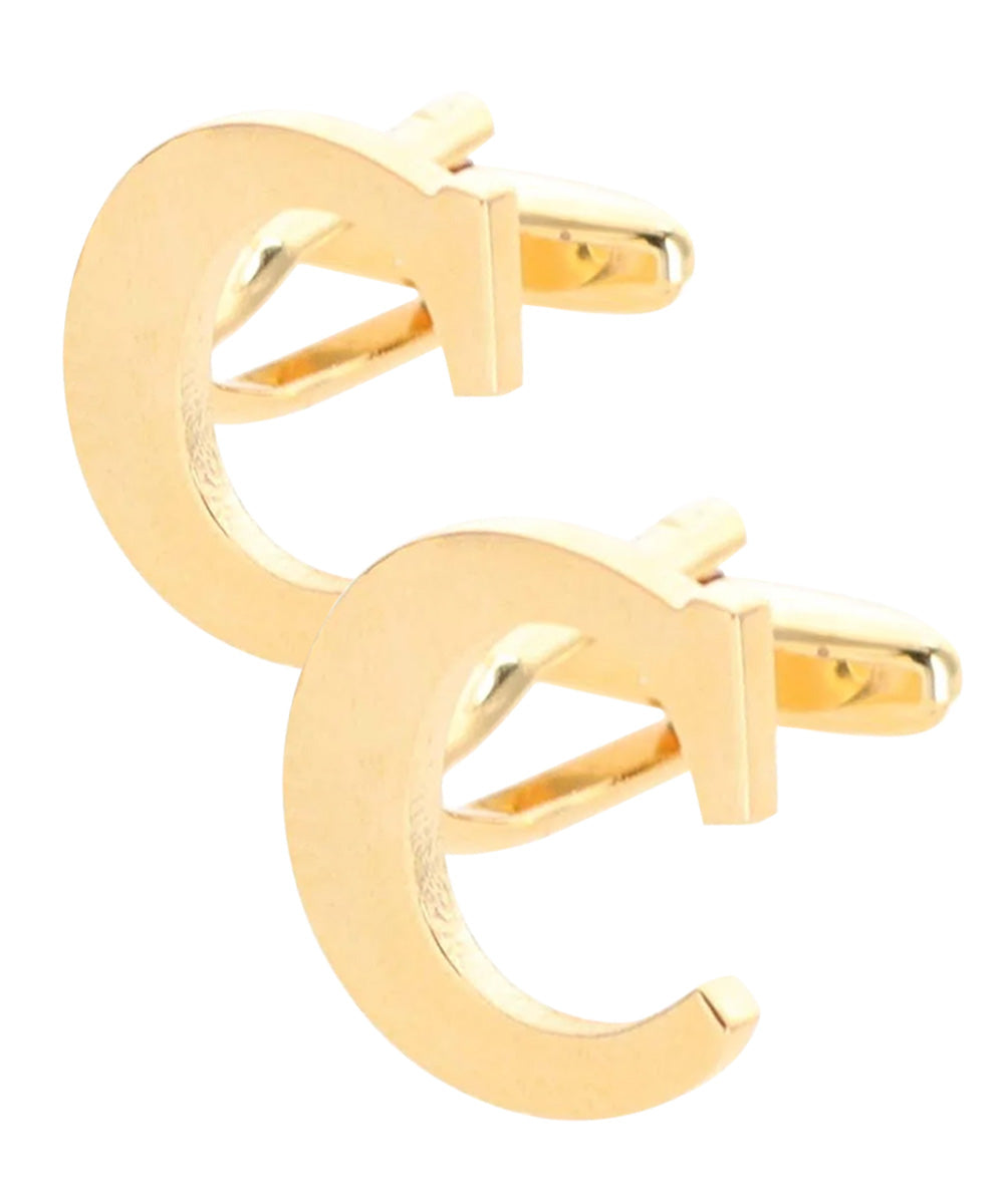 Vittorio Vico Plain Initial Cufflinks in Gift Box Vittorio Vico