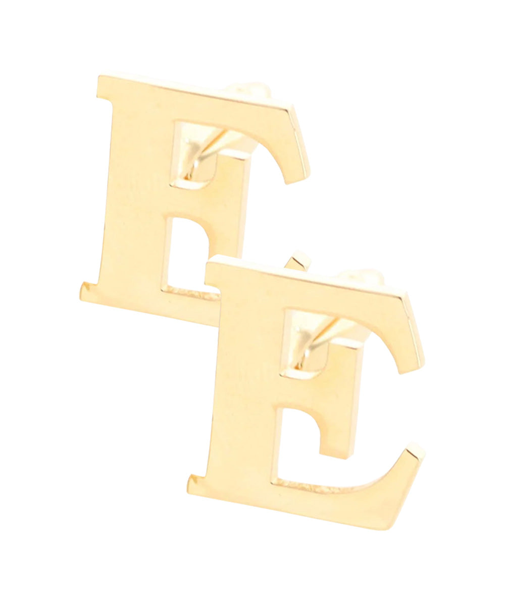 Vittorio Vico Plain Initial Cufflinks in Gift Box Vittorio Vico