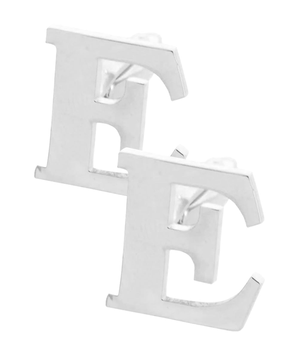 Vittorio Vico Plain Initial Cufflinks in Gift Box Vittorio Vico