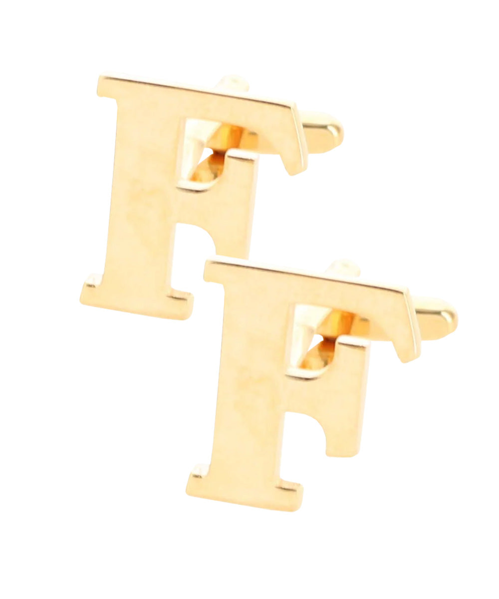 Vittorio Vico Plain Initial Cufflinks in Gift Box Vittorio Vico