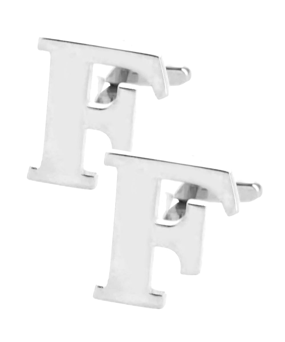 Vittorio Vico Plain Initial Cufflinks in Gift Box Vittorio Vico