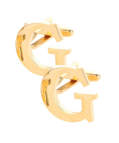 Vittorio Vico Plain Initial Cufflinks in Gift Box Vittorio Vico