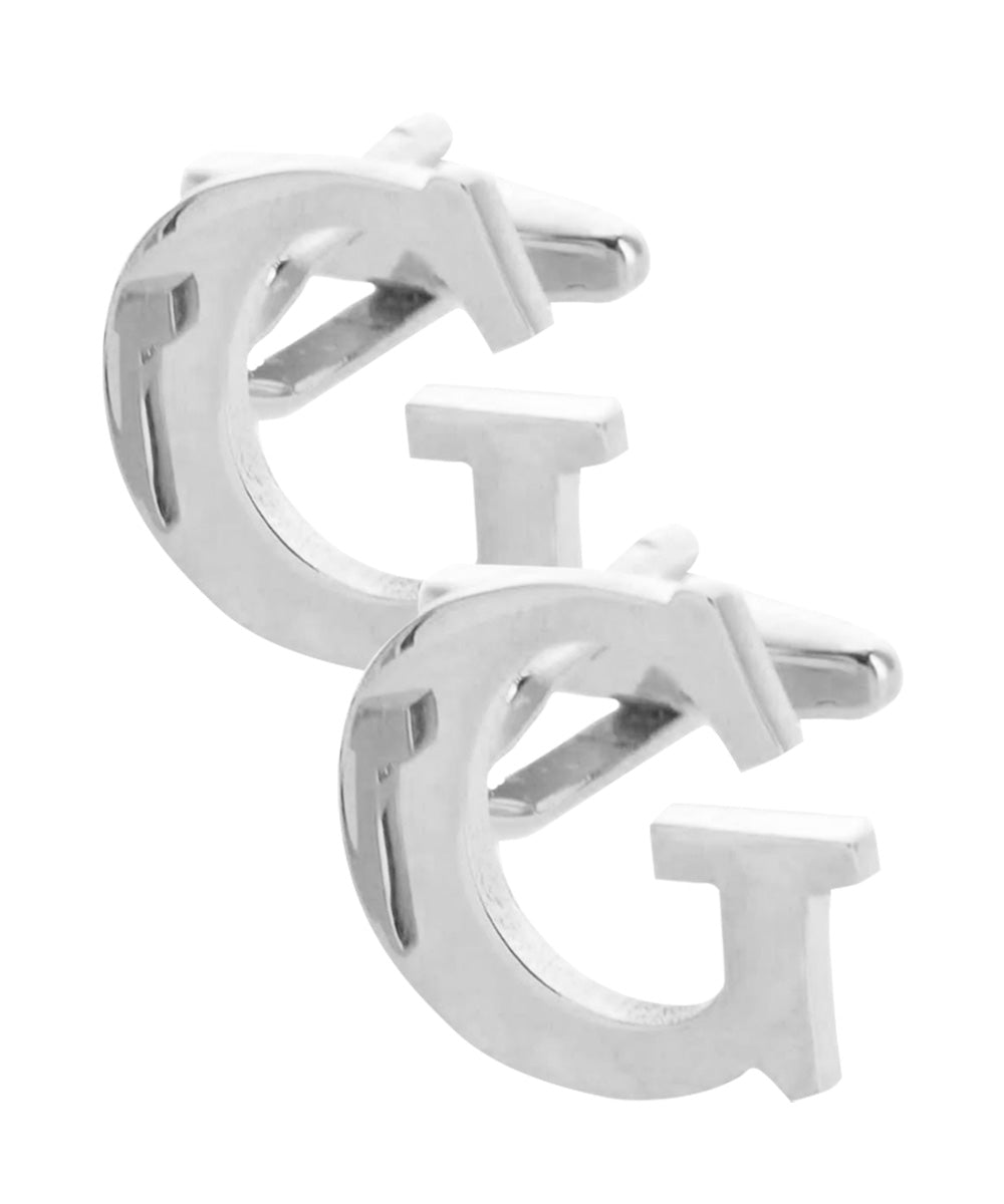 Vittorio Vico Plain Initial Cufflinks in Gift Box Vittorio Vico