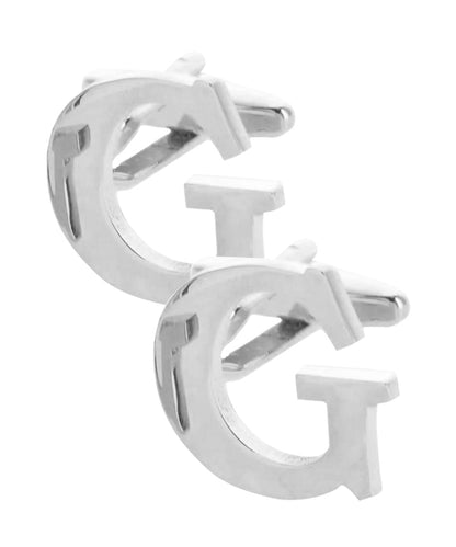 Vittorio Vico Plain Initial Cufflinks in Gift Box Vittorio Vico