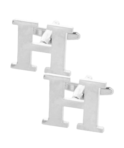 Vittorio Vico Plain Initial Cufflinks in Gift Box Vittorio Vico