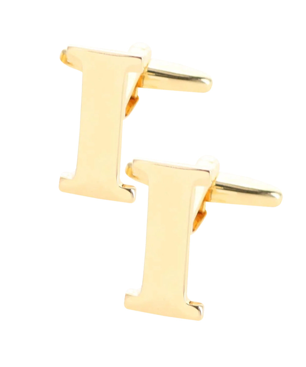 Vittorio Vico Plain Initial Cufflinks in Gift Box Vittorio Vico