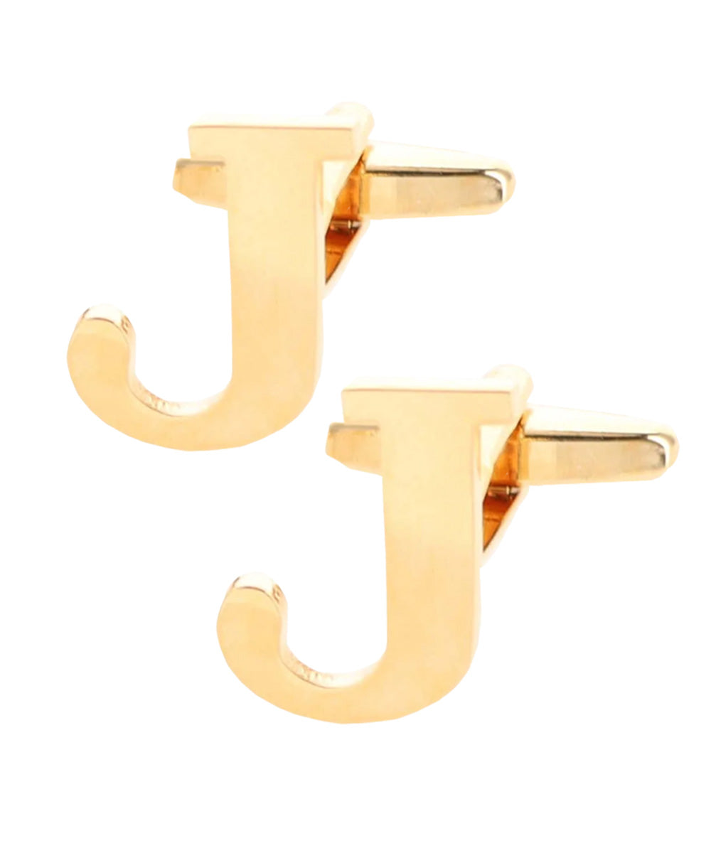 Vittorio Vico Plain Initial Cufflinks in Gift Box Vittorio Vico