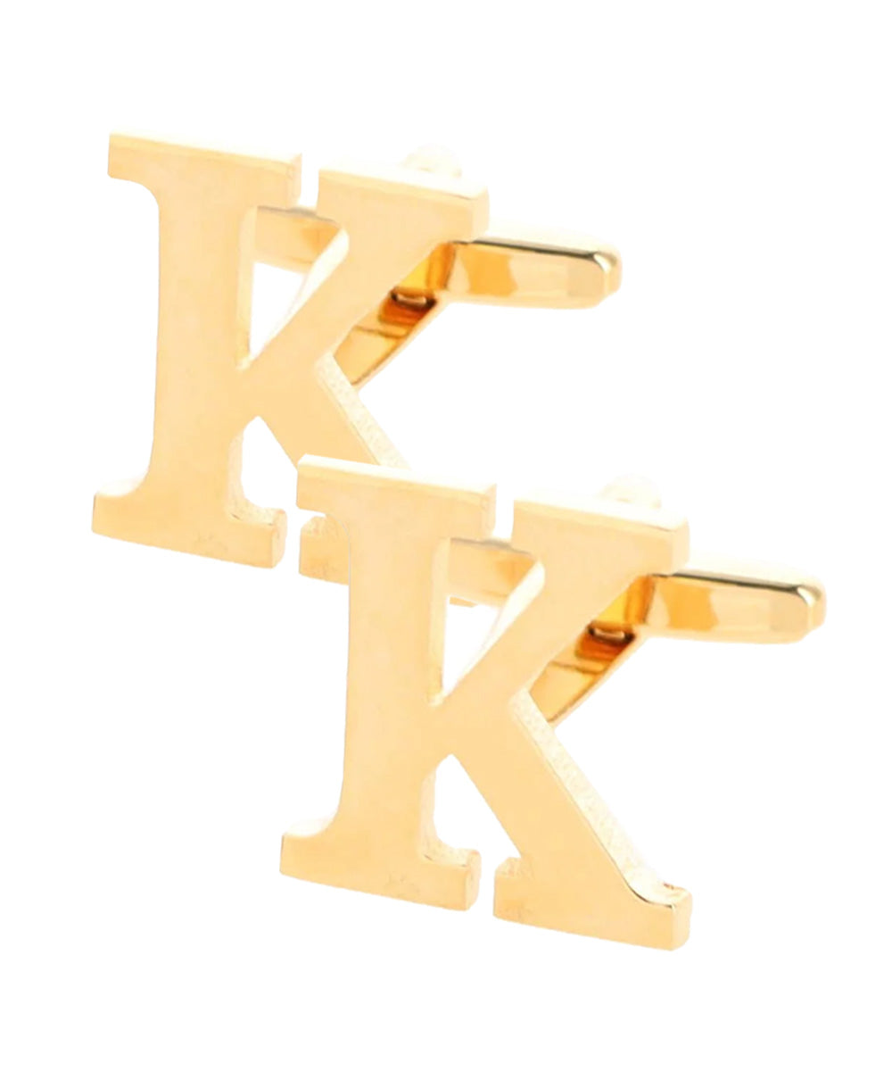 Vittorio Vico Plain Initial Cufflinks in Gift Box Vittorio Vico