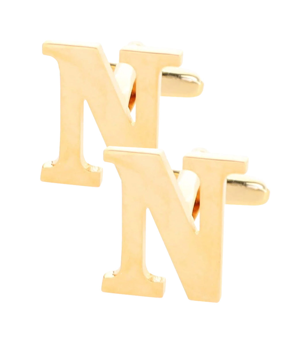 Vittorio Vico Plain Initial Cufflinks in Gift Box Vittorio Vico