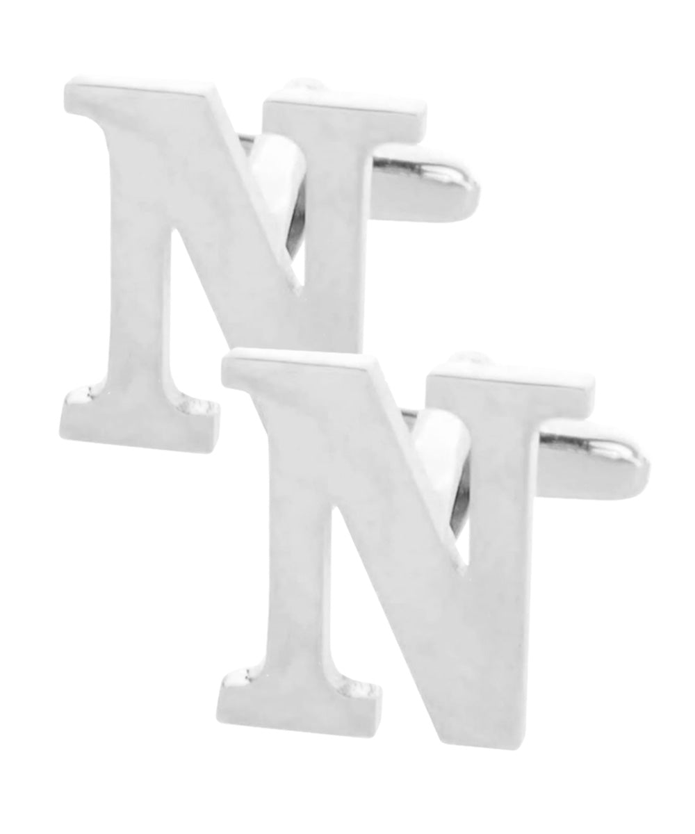 Vittorio Vico Plain Initial Cufflinks in Gift Box Vittorio Vico