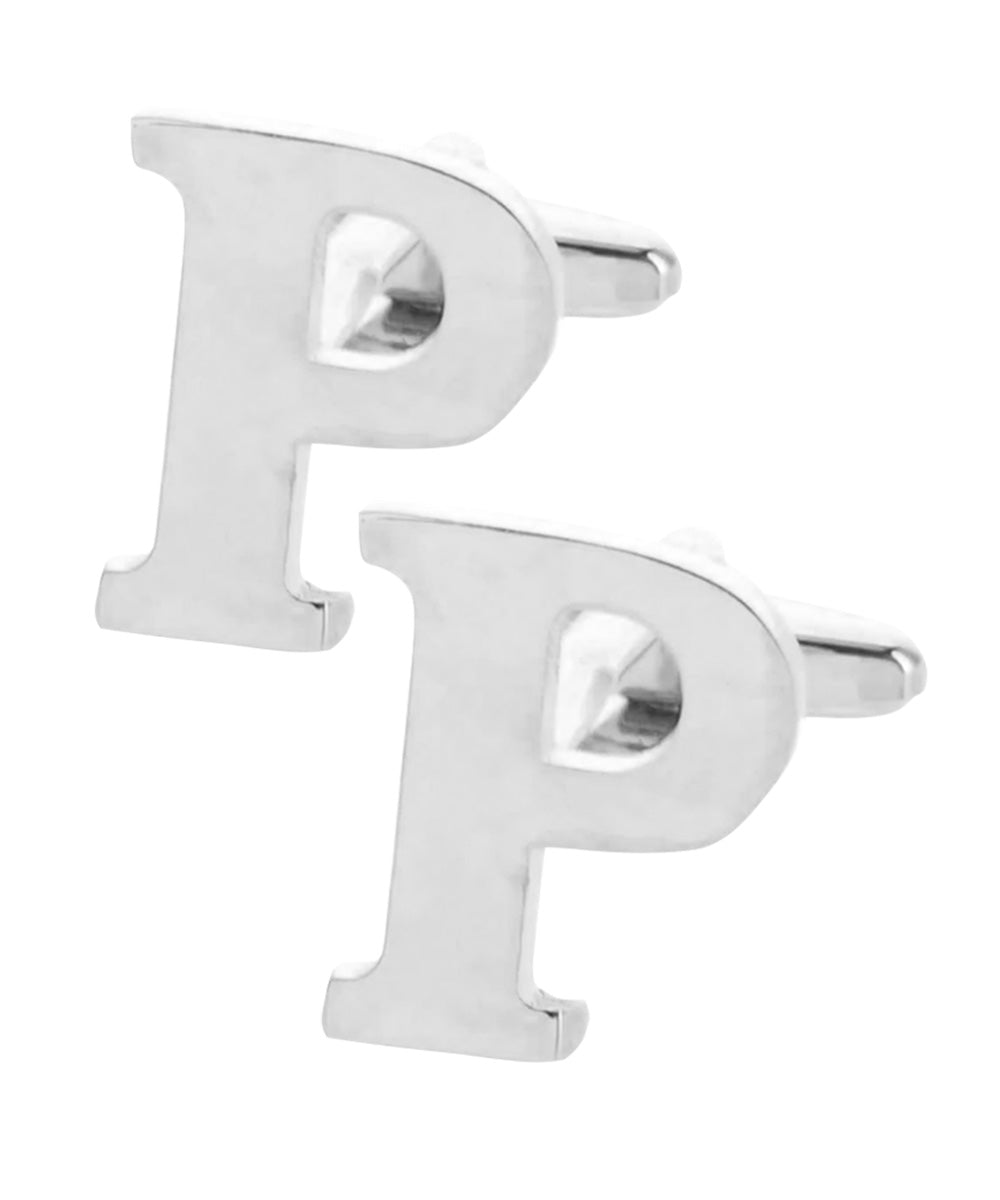 Vittorio Vico Plain Initial Cufflinks in Gift Box Vittorio Vico