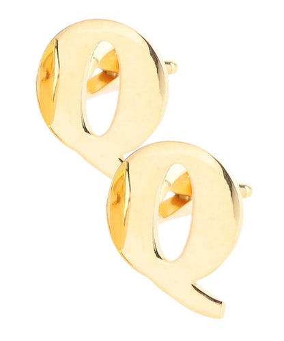 Vittorio Vico Plain Initial Cufflinks in Gift Box Vittorio Vico