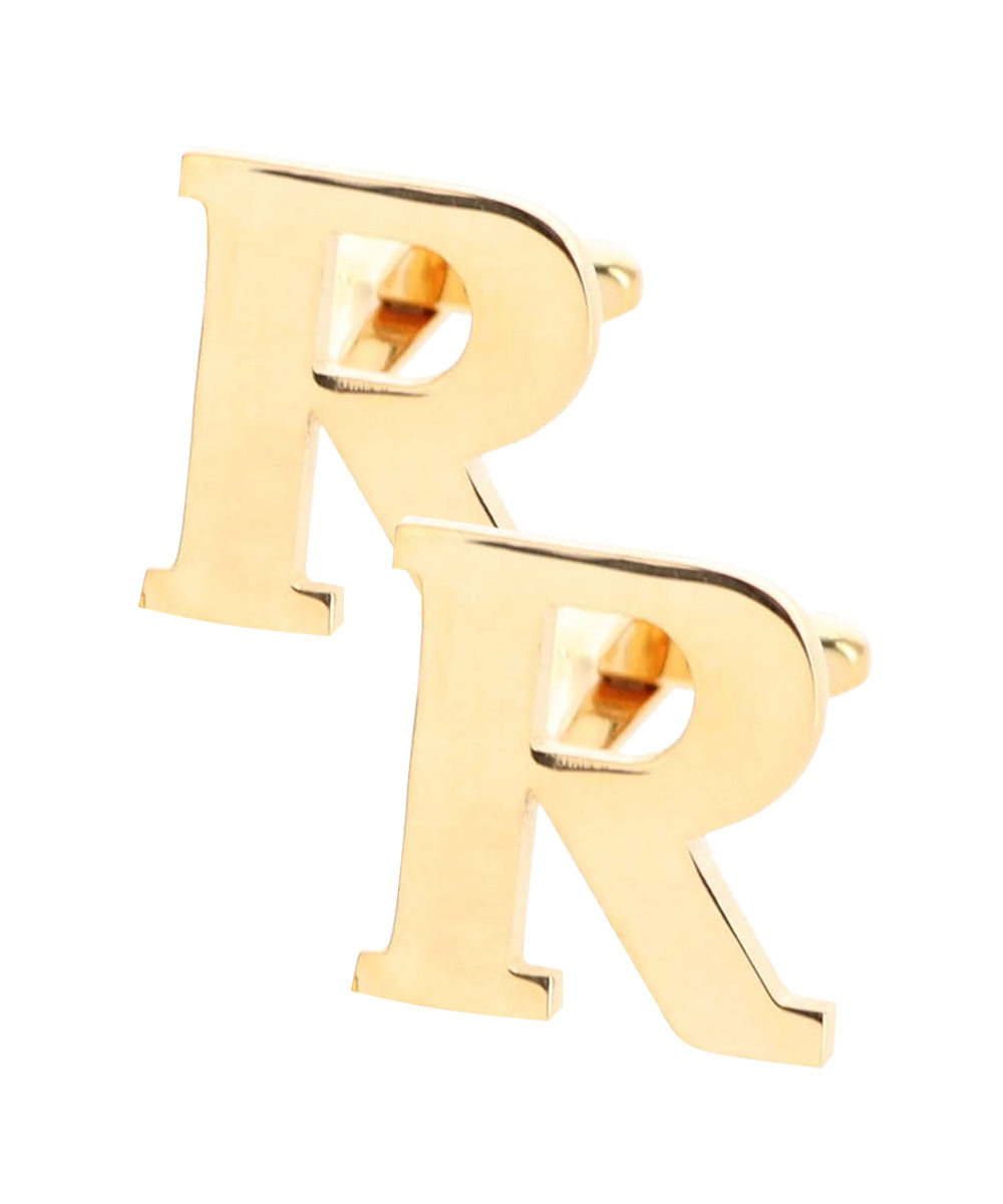 Vittorio Vico Plain Initial Cufflinks in Gift Box Vittorio Vico