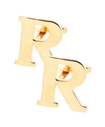 Vittorio Vico Plain Initial Cufflinks in Gift Box Vittorio Vico