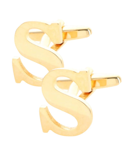 Vittorio Vico Plain Initial Cufflinks in Gift Box Vittorio Vico