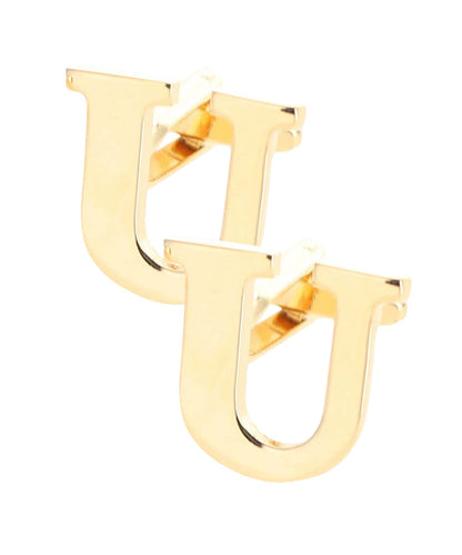 Vittorio Vico Plain Initial Cufflinks in Gift Box Vittorio Vico