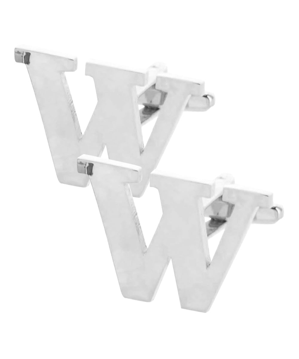 Vittorio Vico Plain Initial Cufflinks in Gift Box Vittorio Vico