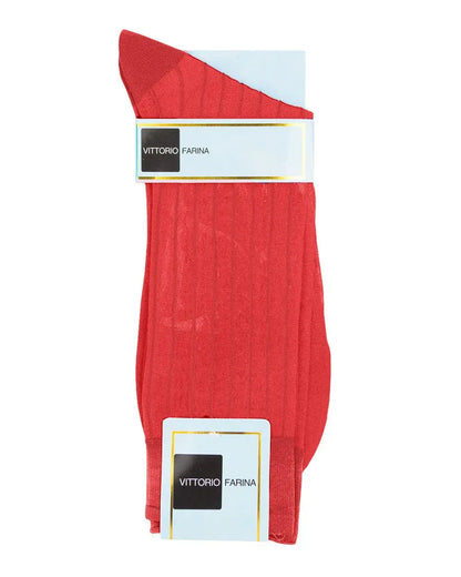 Vittorio Farina Men's Ribbed Shear Nylon Anklet Dress Socks - Charcoal - Socks - Vittorio Farina