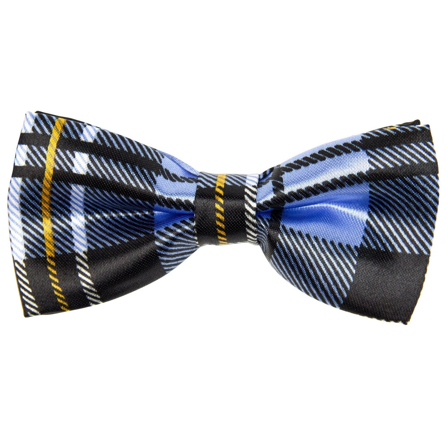 Vittorio Farina Boy's Design Satin Bow Tie - Ivory and White Fold - Boyswear - Vittorio Farina