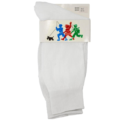 Vittorio Farina Boy's Ribbed Shear Nylon Anklet Dress Socks - White - Boyswear - Vittorio Farina
