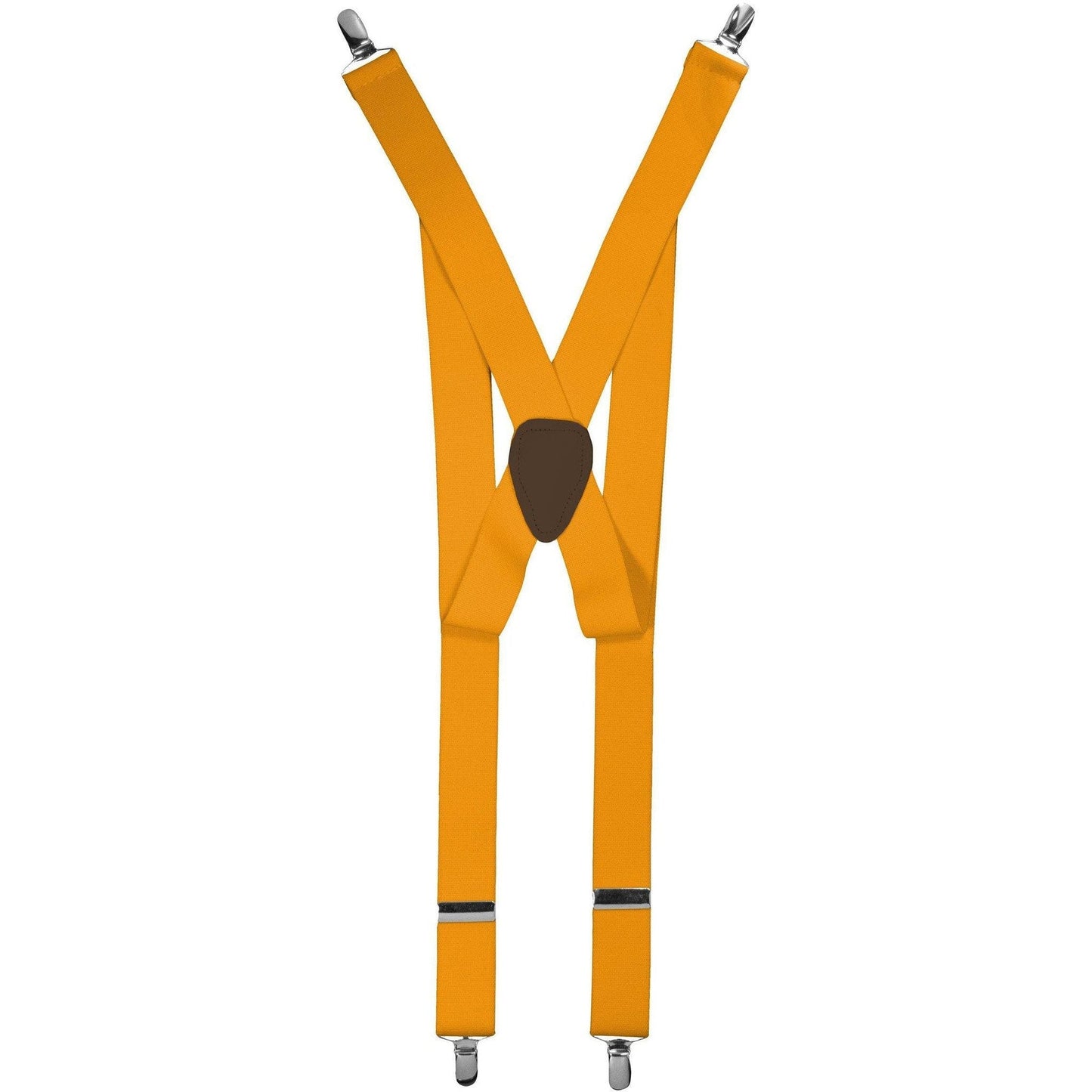 Vittorio Farina Men's Clip End Suspender in Gift Box: 70% Polyester & 30% Elastomer - Gold - Suspenders - Vittorio Farina