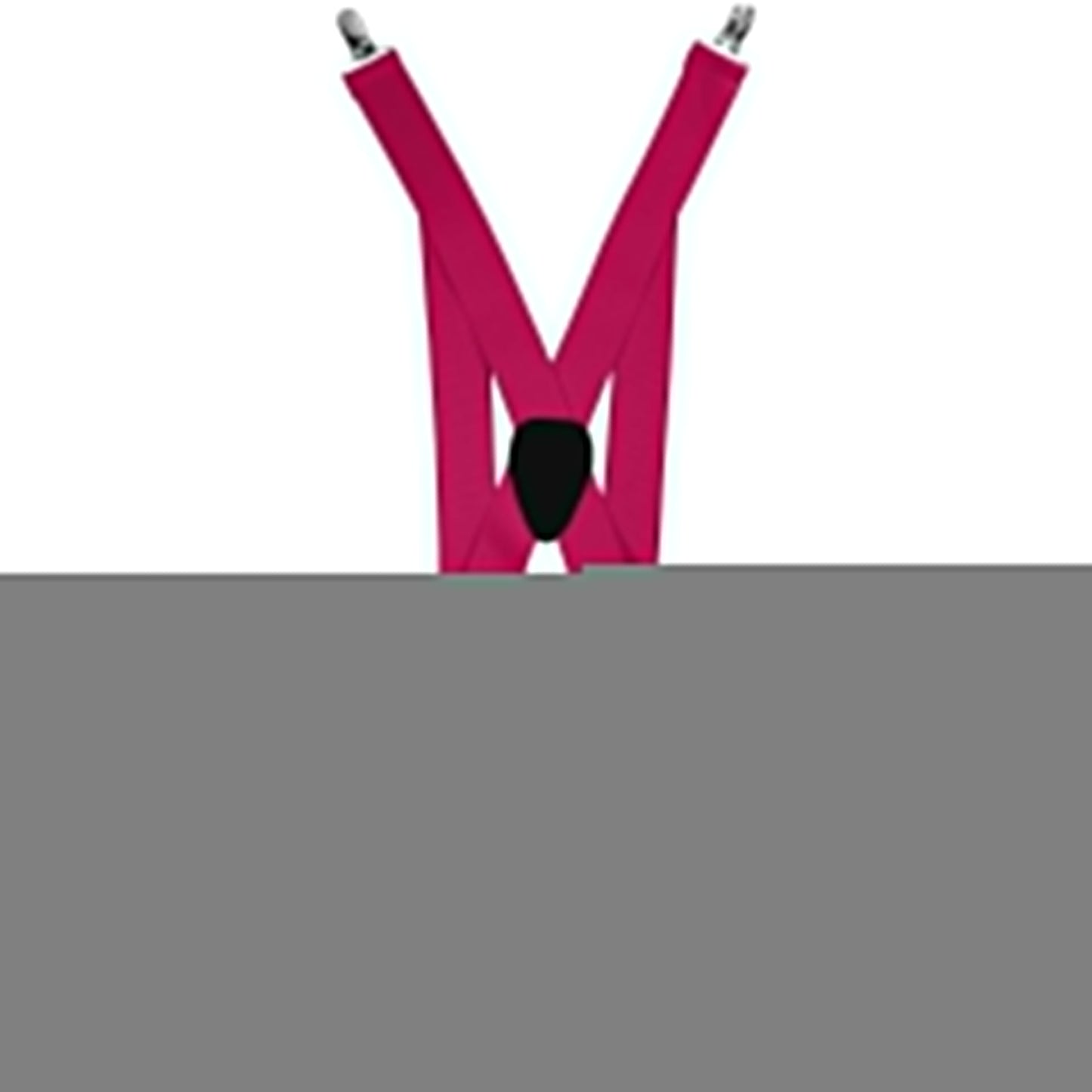 Vittorio Farina Men's Clip End Suspender in Gift Box: 70% Polyester & 30% Elastomer - Hot Pink - Suspenders - Vittorio Farina