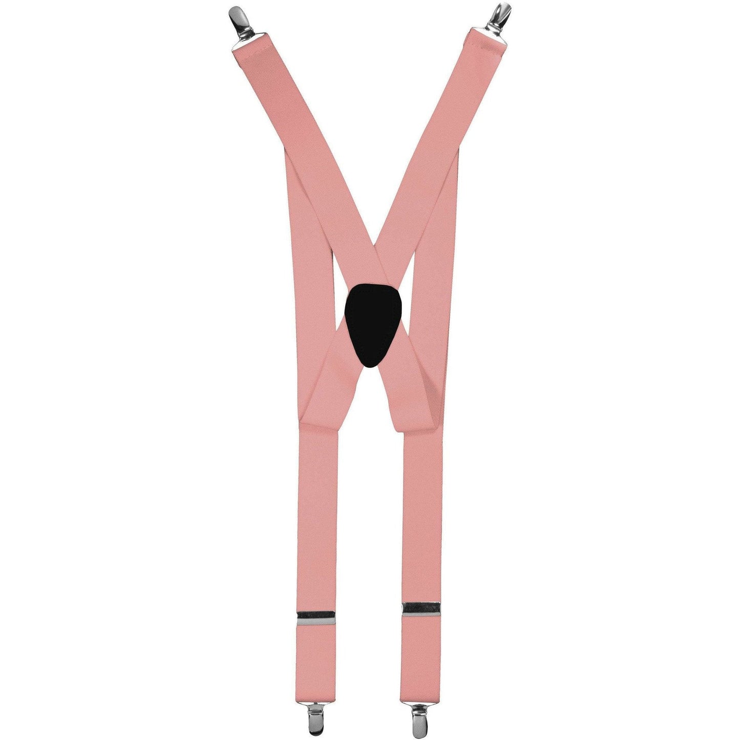 Vittorio Farina Men's Clip End Suspender in Gift Box: 70% Polyester & 30% Elastomer - Pink - Suspenders - Vittorio Farina