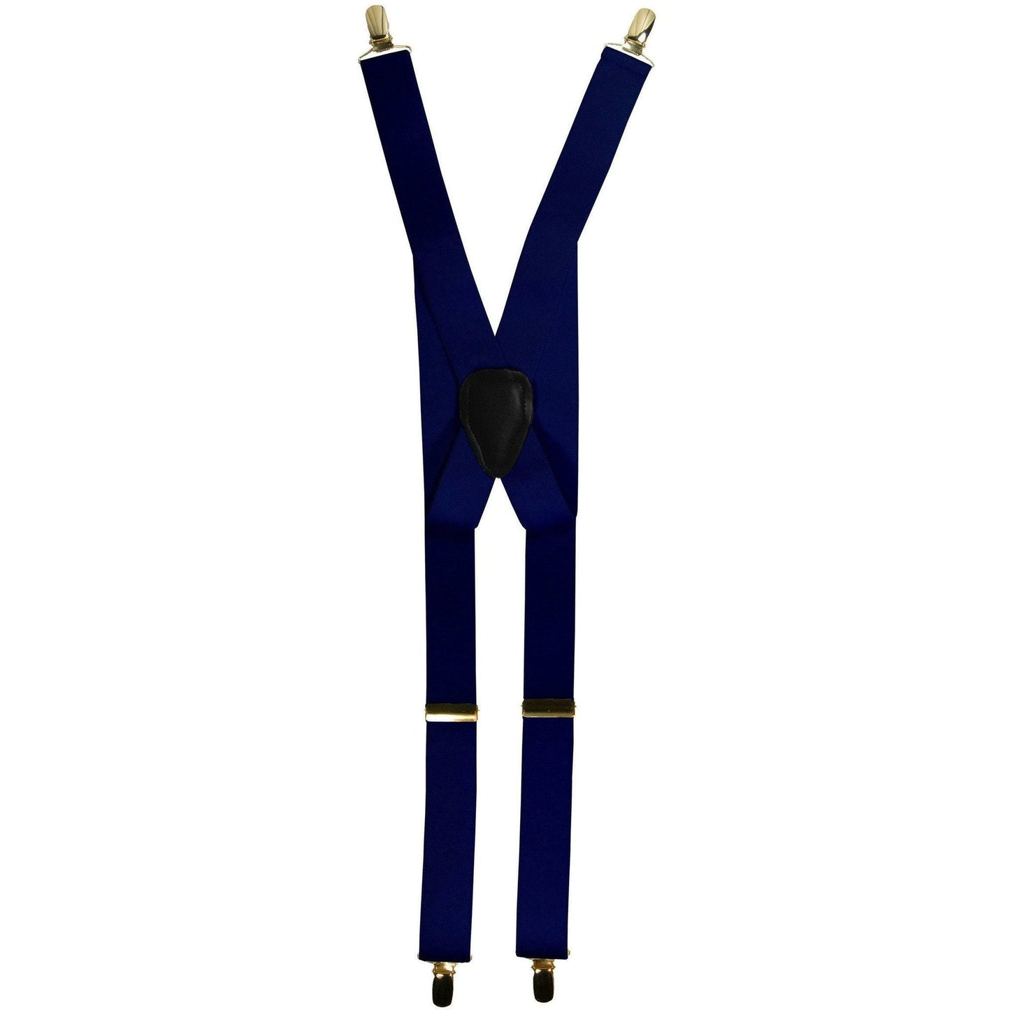 Vittorio Farina Men's Clip End Suspender in Gift Box: 70% Polyester & 30% Elastomer - Royal Blue - Suspenders - Vittorio Farina