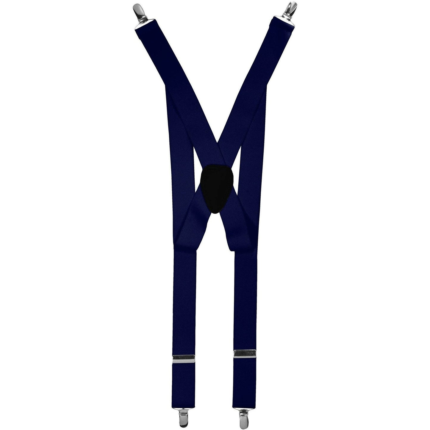 Vittorio Farina Men's Clip End Suspender in Gift Box: 70% Polyester & 30% Elastomer - Royal Blue - Suspenders - Vittorio Farina