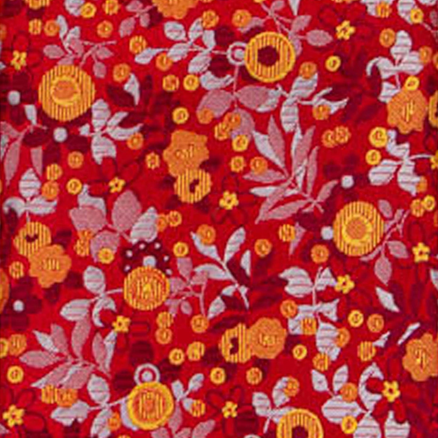 Vittorio Farina Men's Floral Design Necktie & Pocket Square - D-1115 - Necktie & Pocket Square - Vittorio Farina