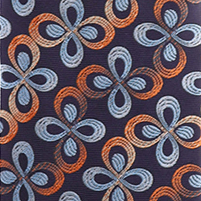 Vittorio Farina Men's Floral Design Necktie & Pocket Square - D-1175 - Necktie & Pocket Square - Vittorio Farina