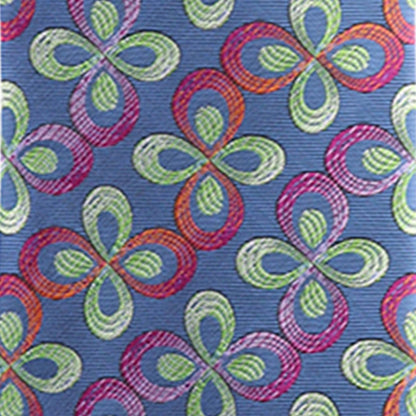 Vittorio Farina Men's Floral Design Necktie & Pocket Square - D-1175 - Necktie & Pocket Square - Vittorio Farina