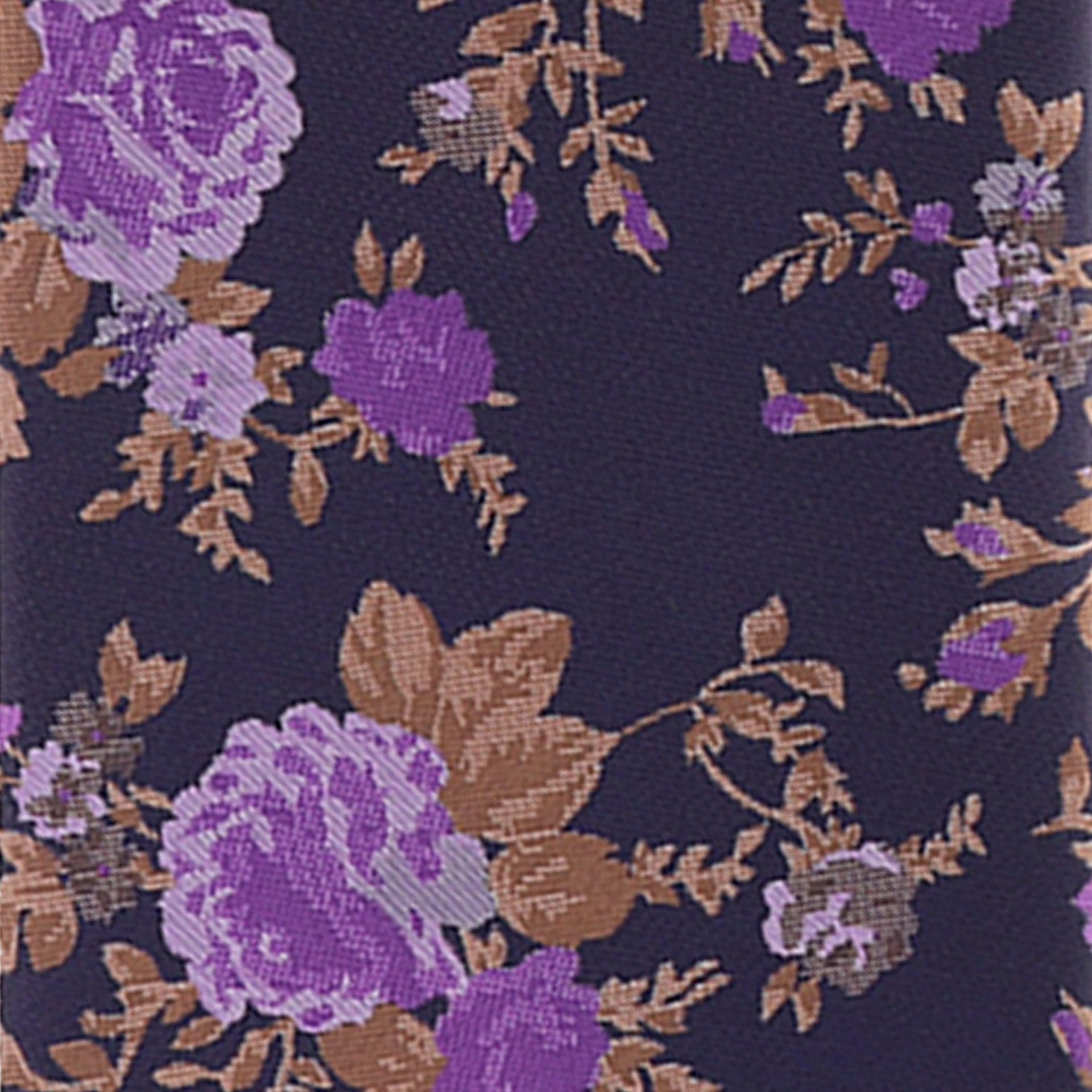 Vittorio Farina Men's Floral Design Necktie & Pocket Square - D-1177 - Necktie & Pocket Square - Vittorio Farina