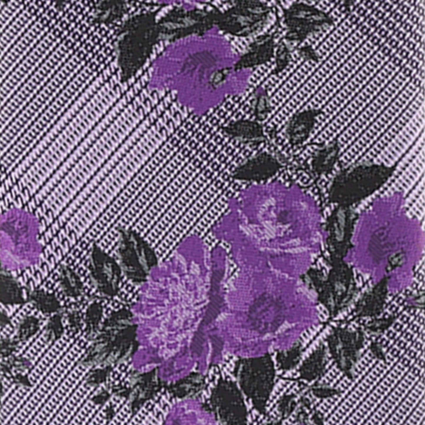 Vittorio Farina Men's Floral Design Necktie & Pocket Square - D-1177 - Necktie & Pocket Square - Vittorio Farina