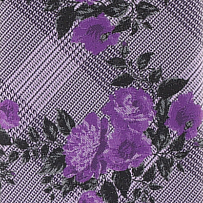 Vittorio Farina Men's Floral Design Necktie & Pocket Square - D-1177 - Necktie & Pocket Square - Vittorio Farina
