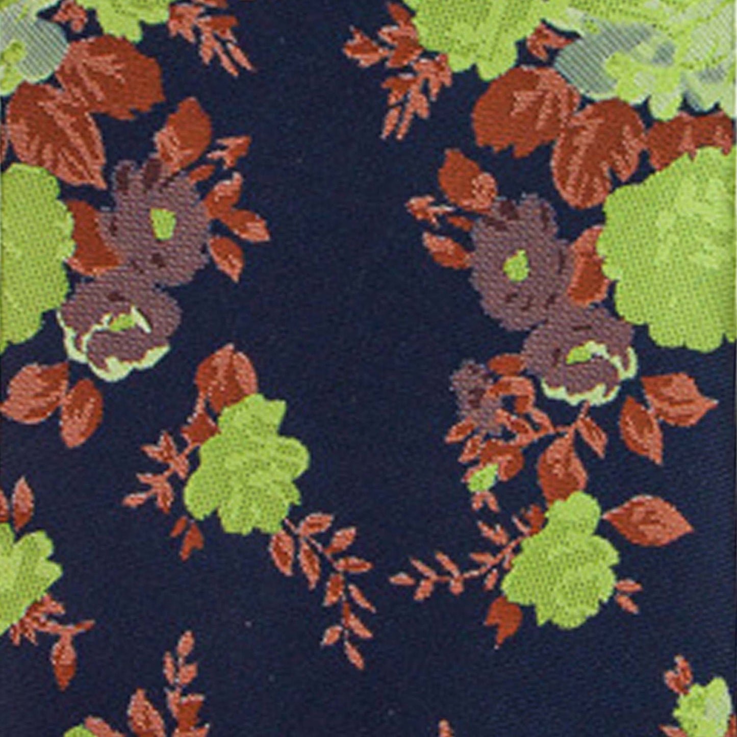Vittorio Farina Men's Floral Design Necktie & Pocket Square - D-1177 - Necktie & Pocket Square - Vittorio Farina