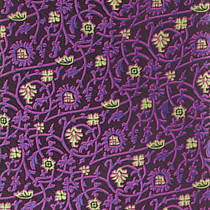 Vittorio Farina Men's Floral Design Necktie & Pocket Square - D-1200 - Necktie & Pocket Square - Vittorio Farina