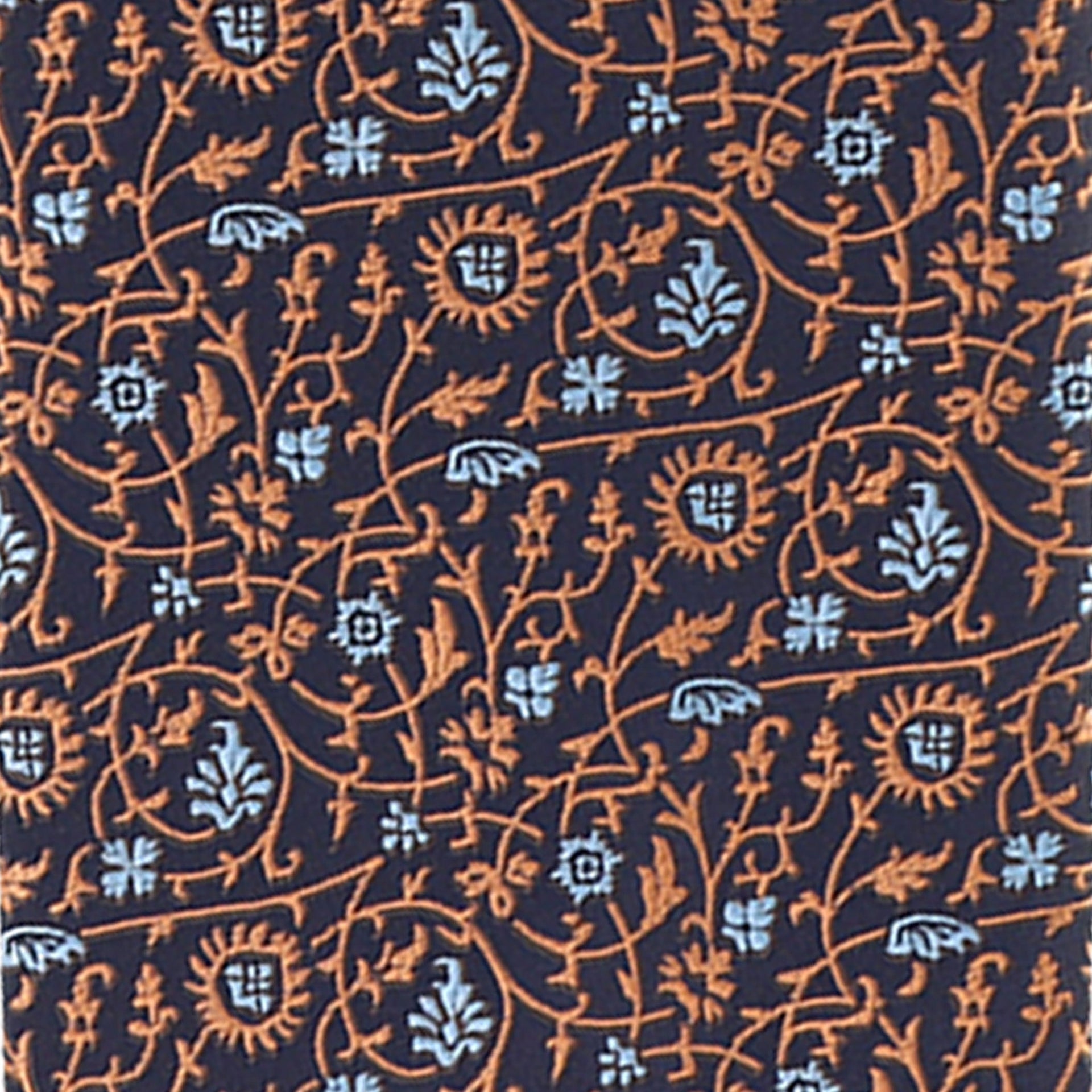 Vittorio Farina Men's Floral Design Necktie & Pocket Square - D-1201 - Necktie & Pocket Square - Vittorio Farina