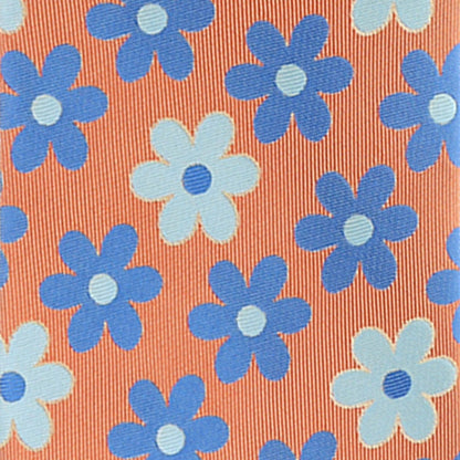 Vittorio Farina Men's Floral Design Necktie & Pocket Square - D-1227 - Necktie & Pocket Square - Vittorio Farina