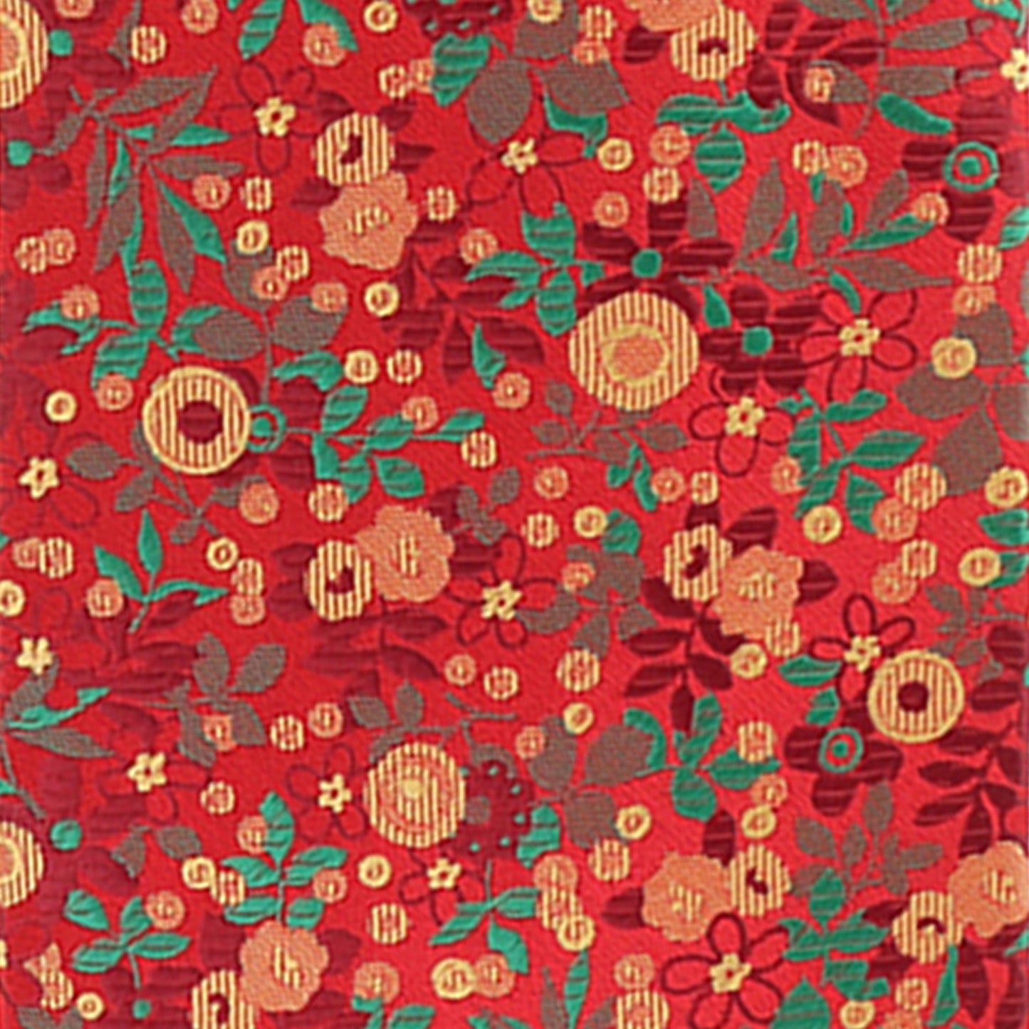 Vittorio Farina Men's Floral Design Necktie & Pocket Square - D-1270 - Necktie & Pocket Square - Vittorio Farina