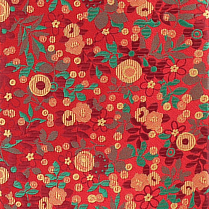 Vittorio Farina Men's Floral Design Necktie & Pocket Square - D-1270 - Necktie & Pocket Square - Vittorio Farina