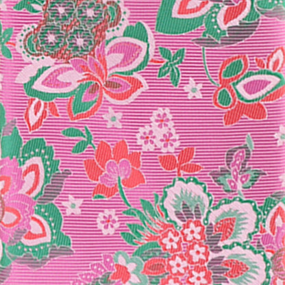 Vittorio Farina Men's Floral Design Necktie & Pocket Square - D-1317 - Necktie & Pocket Square - Vittorio Farina