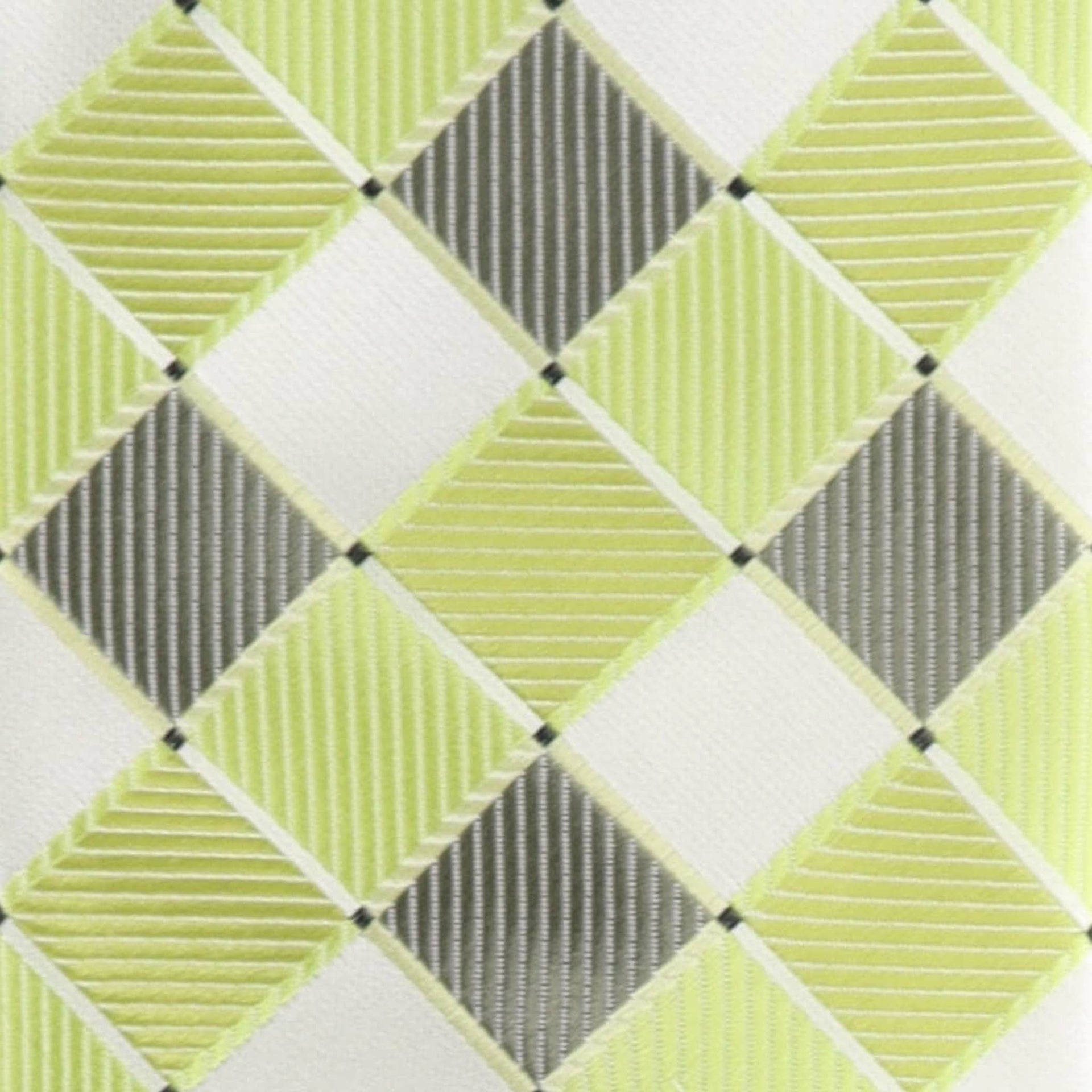 Vittorio Farina Men's Geometric Design Necktie & Pocket Square - D-1178 - Necktie & Pocket Square - Vittorio Farina